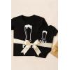 imageTstars Pint ampamp Half Pint Dad and Baby Matching Outfits  Gift for Dads Funny Fathers Day Shirt and Infant BodysuitDad Black  Baby Black