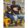 imageTstars Pizza Theme Dad and Son Matching Shirts  Fathers Day Dad TShirt and Toddler Boy or Girl TeeAdult Black  Toddler Black
