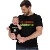 imageTstars Im a Monster Funny Infant Outfit for Halloween Monster Baby BodysuitBlack