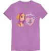 imageTstars Official Paw Patrol Skye 4th Birthday ToddlerKids Girls Fitted TShirtLavender
