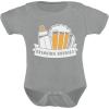 imageTstars TeeStars  Drinking Buddies Baby ampamp Dad Cute Baby BodysuitGray