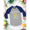 imageBaby Shark Girls Boys Easter Shirt Easters Egg Hunt Toddler Kids Raglan TShirt Easter SharkBlue