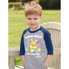 imageBaby Shark Girls Boys Easter Shirt Easters Egg Hunt Toddler Kids Raglan TShirt Easter SharkBlue