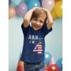 imageTstars ARR Im 4 Pirate 4th Birthday Shirt Boy Four Years Old Toddler Kids TShirtNavy