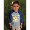 imageTstars Baby Shark Girls Boys Easter Shirt Easters Egg Hunt Toddler Kids Raglan TShirt Happy EasterBlue