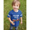 imageTstars Boys Easter Egg Hunt Gift for Tractor Loving Kids Toddler Jersey TShirtBlue