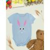 imageTstars Bunny Easter Baby Boy Girl Outfit BodysuitAqua