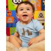 imageTstars Bunny Face Easter Outfit Baby Boy Girl Silly Rabbit Infant BodysuitAqua