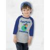 imageTstars Easter Kids Shirt Chase 34 Sleeve Baseball Jersey Toddler ShirtBlue
