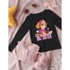 imageTstars Paw Patrol Skye Big Sister Sibling Girls Toddler Kids Long Sleeve TShirtBlack