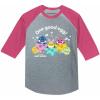 imageBaby Shark Girls Boys Easter Shirt Easters Egg Hunt Toddler Kids Raglan TShirt Easter Eggs 2TPink