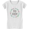 imageTstars Big Sister for Big Sister ToddlerKids Girls Fitted TShirtWhite