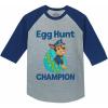 imageTstars Easter Kids Shirt Chase 34 Sleeve Baseball Jersey Toddler ShirtBlue