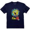imageTstars Official Spongebob  4th Birthday Im 4 Toddler Kids TShirt 5T Navy