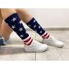 imageAmerican Flag Socks Men Women Patriotic USA 4th of July Red White and Blue Socks American Flag