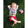 imageRed White and Brave Paw Patrol Girls Boys 4th of July Shirt USA American Flag Memorial Day Kids Patriotic Kids TShirtGray