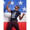 imageTstars 4th of July Shirts for Men Memorial Day Faith Army USA American Flag Mens Patriotic TShirt XXLarge Navy