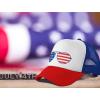 imageTstars 4th of July USA Sunglasses Flag American Patriot Hat Trucker Hat Mesh CapBlueWhiteRed