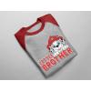 imageTstars Big Brother Shirt Paw Patrol Marshall 34 Sleeve Baseball Jersey Toddler ShirtRed