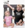 imageTstars Funny Security Squad Big Brother Little Sister Matching Sibling Outfits Toddler Kids Tshirt ampamp Baby Bodysuit SetBrother Black  Sister Pink