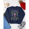 imageTstars Mele Kalikimaka Sweatshirt Men Hawaiian Santa Ugly Christmas Sweater Style Shirt XXLarge Navy