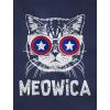 imageTstars Meowica America Patriot Cat 4th of July Mens Tank TopBlue