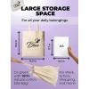imageTstars Mom Life Funny Canvas Tote Bag for Women New Mommy Gifts Everyday Bags Tote BagCant Find  Natural