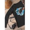 imageTstars Patriotic Shirt for Men 4th of July Eagle American Flag Long Sleeve TShirtBlack