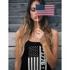 imageTstars Patriotic US Flag Heart Stars Strips National Pride Racerback Tank TopBlack