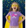 imageTstars Shark Shirt for Sister Gift for Big Sister Infant Girls Fitted TShirtLavender