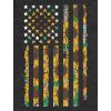 imageTstars Sunflower Tank for Women Summer Top American Flag 4th of July Racerback Tank TopBlack