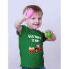 imageTstars Trade Brother for Easter Eggs Funny Siblings Egg Hunting TShirt for Toddler ampamp Youth Boys GirlsTractor  Green