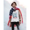 imageTstars Trump Tank Top Men Team Murica American Flag Memorial Day USA Merica 4th of July Mens Patriotic TopsWhite