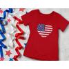imageTstars USA Fourth of July Shirts for Women Patriotic American Flag Vneck TShirtRed