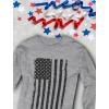 imageTstars Vintage US Flag 4th of July Shirts for Men American Patriotic Long Sleeve ShirtGray