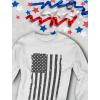 imageTstars Vintage US Flag 4th of July Shirts for Men American Patriotic Long Sleeve ShirtWhite