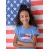 imageUSA American Flag 4th of July Patriotic Youth Kids TShirtCalifornia Blue