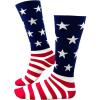 imageAmerican Flag Socks Men Women Patriotic USA 4th of July Red White and Blue Socks American Flag