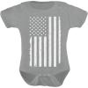 imageTstars Big White US Flag 4th of July Baby Boy Girl Outfit Patriotic Infant BodysuitGray