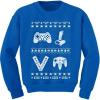 imageTstars Gamer Retro Ugly Christmas Sweater Xmas Party Youth Kids Sweatshirt XLarge Blue