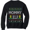 imageTstars Matching Family Elf Ugly Christmas Sweatshirts for Mom Dad Son Daughter Outfits Mommy AdultsBlack