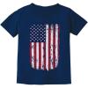 imageTstars Patriotic USA Flag Shirt Red White Blue American Memorial Day Boys 4th of July Shirt Toddler Kids TShirtNavy