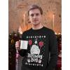 imageTstars Birthday Boy Jesus Long Sleeve Shirt Ugly Christmas Sweater Style TShirtBlack