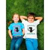 imageTstars Brother Saurus Shirt Cute Boy T Rex Gift for Big Brother Kids TShirtGray