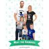imageTstars Brother Saurus Shirt Cute Boy T Rex Gift for Big Brother Kids TShirtNavy