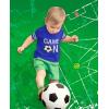 imageTstars Game On Soccer Shirts for Boys Girls Gifts for Players Kids Jersey TShirtBlue