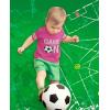 imageTstars Game On Soccer Shirts for Boys Girls Gifts for Players Kids Jersey TShirtWow Pink