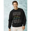imageTstars Happy Holigays Rainbow Gay ampamp Lesbian Ugly Christmas SweatshirtBlack