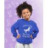 imageTstars Horse Sweatshirt for Girls Just A Girl Who Loves Horses Youth Kids SweatshirtsBlue