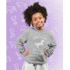 imageTstars Horse Sweatshirt for Girls Just A Girl Who Loves Horses Youth Kids SweatshirtsGray